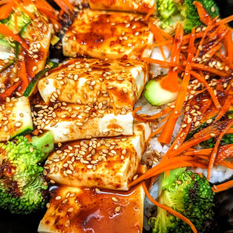 SPICY TOFU DON