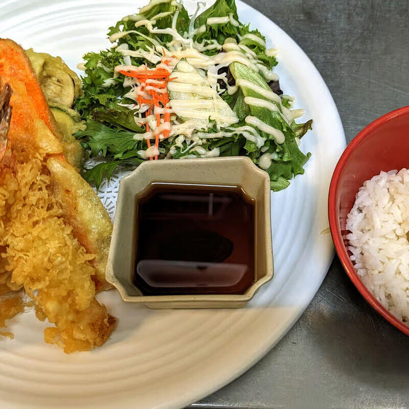 L-Assorted Tempura Rice Dish